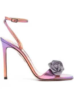 Aquazzura: Фиолетовые сандалии 