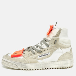 Off-White: Белые кроссовки  Off Court