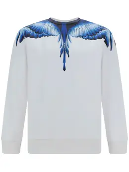 Marcelo Burlon County of Milan: Белый свитшот 