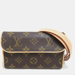 Louis Vuitton: Коричневая сумка  Florentine