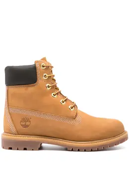 Timberland: Коричневые ботинки 