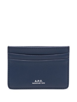 A.P.C.: Синий картхолдер  André