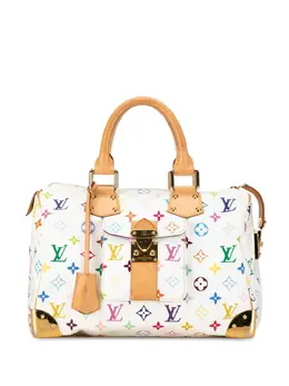 Louis Vuitton Pre-Owned: Белая сумка 