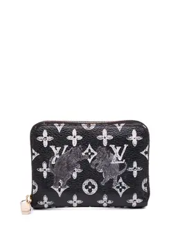 Louis Vuitton Pre-Owned: Чёрный кошелёк 