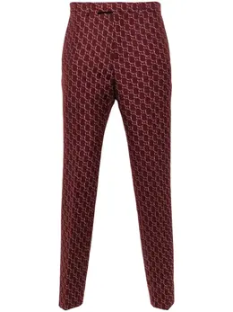 Gucci: Брюки  GG из шерсти