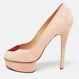 Charlotte Olympia: Розовые туфли 