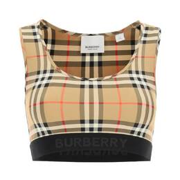 Burberry: Бежевый бюстгальтер  Vintage Check