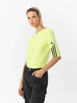 Adidas: Боди  Stripes в полоску