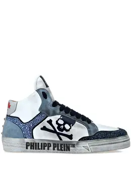 Philipp Plein: Голубые кроссовки  TM