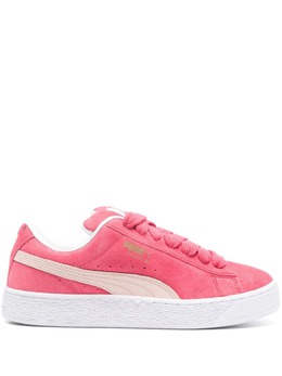 PUMA: Розовые кроссовки  Suede
