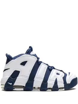Nike: Голубые кроссовки  Air More Uptempo