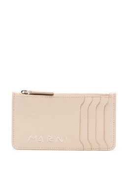 Marni: Белый картхолдер 