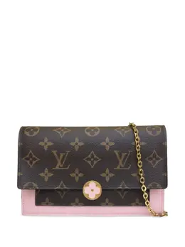 Louis Vuitton Pre-Owned: Коричневый кошелёк 