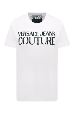 Versace Jeans Couture: Хлопковая футболка 