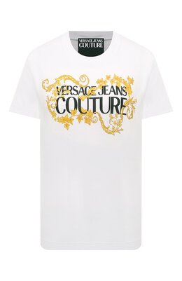 Versace Jeans Couture: Хлопковая футболка 