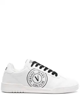 Versace Jeans Couture: Белые кроссовки 