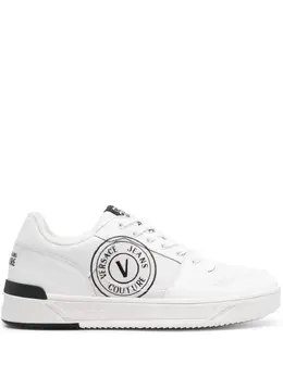 Versace Jeans Couture: Белые кроссовки 
