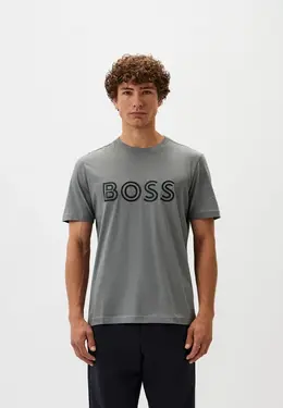 Boss: Серая футболка 