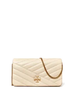 Tory Burch: Светлый кошелёк  Kira Chevron