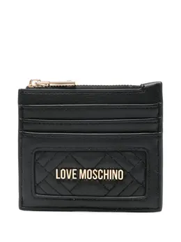 Love Moschino: Чёрный картхолдер 