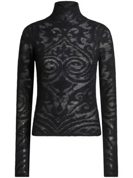 ETRO: Жаккардовый свитер 