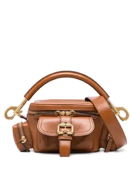 Chloé: Коричневая сумка-шоппер 
