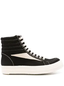 Rick Owens DRKSHDW: Чёрные кроссовки 