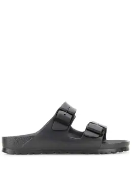 Birkenstock: Чёрные сандалии  Arizona