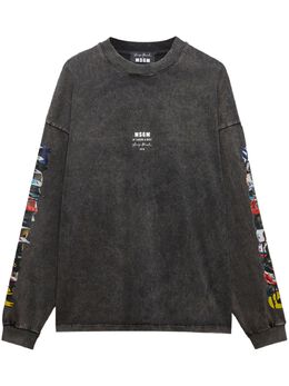 MSGM: Тёмная футболка 