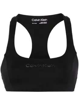 Calvin Klein: Чёрный бюстгальтер  Sports