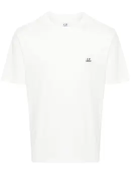 C.P. Company: Белая футболка 