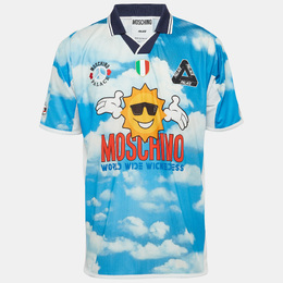 Moschino: Голубое поло 