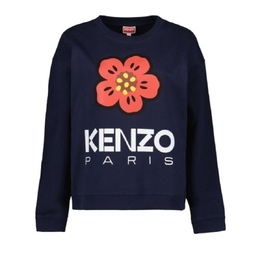 Kenzo: Свитшот  Paris с цветочным принтом