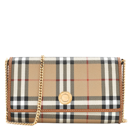 Burberry: Бежевый топ  Vintage Check