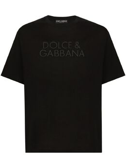 Dolce & Gabbana: Хлопковая футболка  T