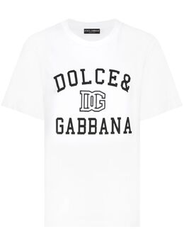 Dolce & Gabbana: Хлопковая футболка  T