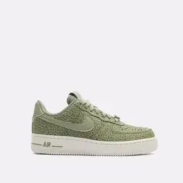 NIKE: Зелёные кроссовки  Air Force 1