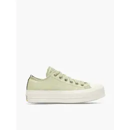 Converse: Зелёные кеды  CTAS LIFT OX