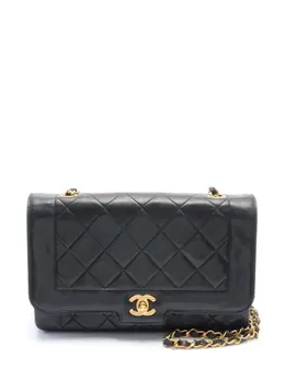CHANEL Pre-Owned: Чёрная сумка 
