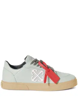 Off-White: Светлые кроссовки  Vulcanized