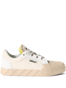 Off-White: Белые кроссовки  Vulcanized