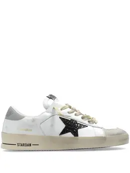 Golden Goose: Белые кроссовки  Stardan