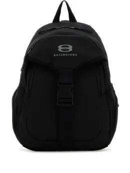 Balenciaga: Чёрный рюкзак 