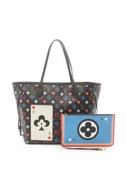 Louis Vuitton Pre-Owned: Чёрная сумка-шоппер 