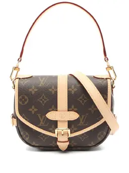 Louis Vuitton Pre-Owned: Коричневая сумка 