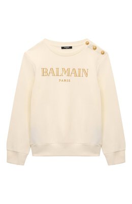 Balmain: Хлопковый свитшот 