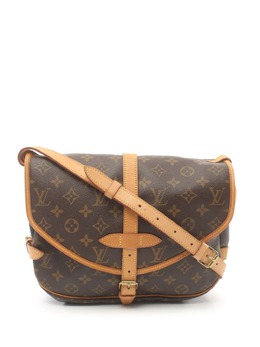 Louis Vuitton Pre-Owned: Коричневая сумка 
