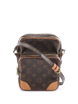 Louis Vuitton Pre-Owned: Коричневая сумка 