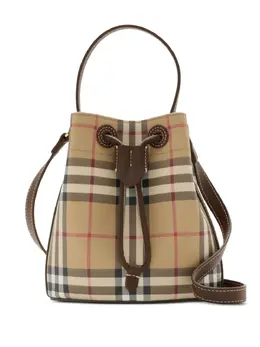 Burberry: Бежевая сумка 