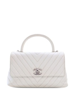 CHANEL Pre-Owned: Белая сумка 